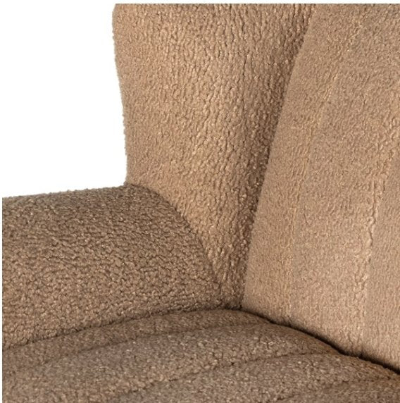 Elly Camel Boucle Club Chair - Arm Chairs, Recliners & Sleeper Chairs - Hello Norden
