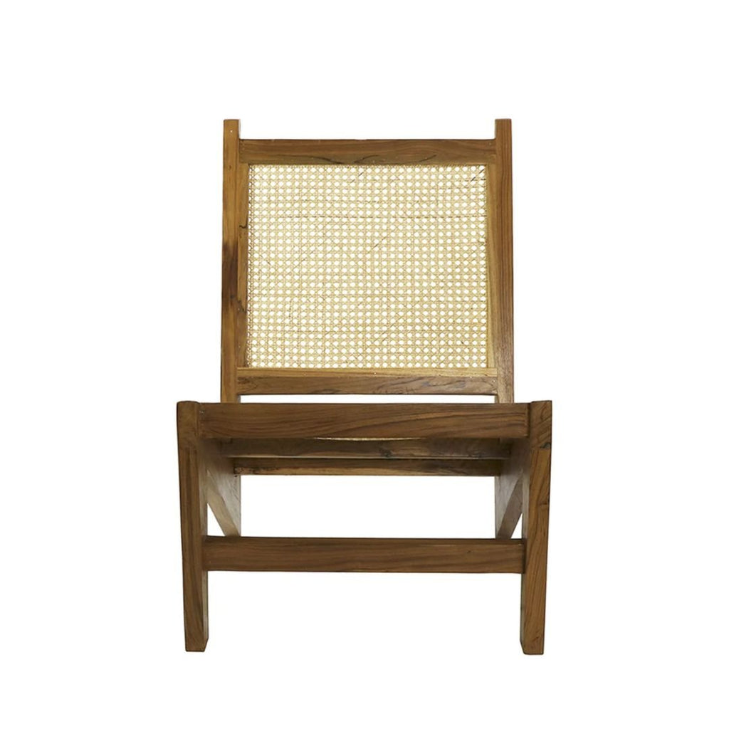 Esben Wood and Rattan Chair - Arm Chairs, Recliners & Sleeper Chairs - Hello Norden