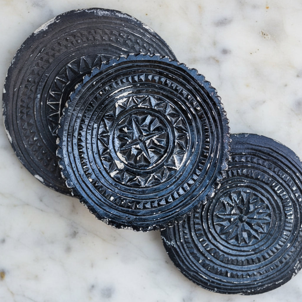 Fern Stone Biscuit Mold Plate - Apothecary Accessories - Hello Norden