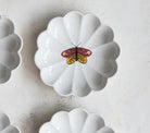 Fluted Stoneware Catchall Dish with Insect Motif - Decorative Bowls - Hello Norden