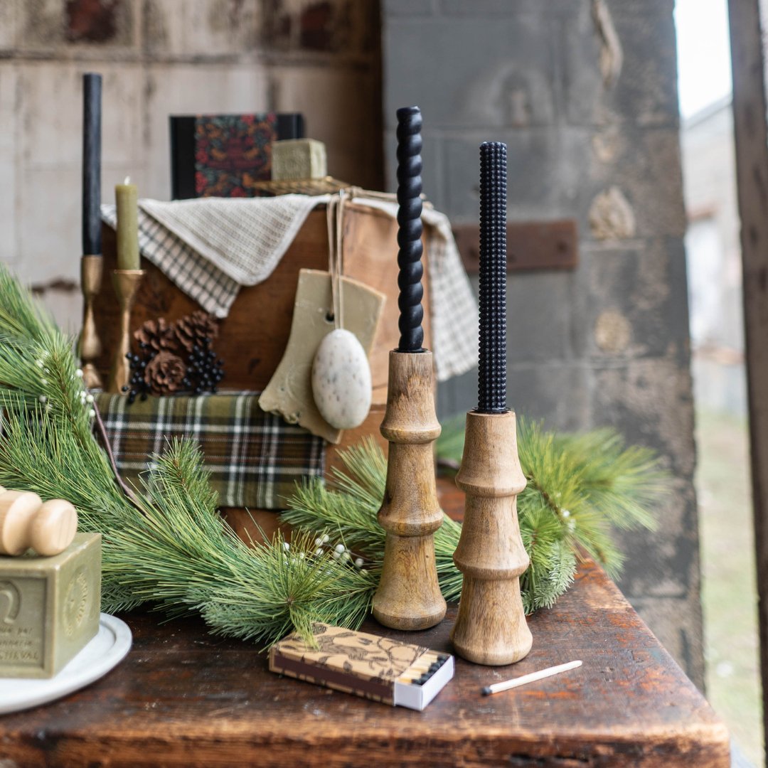 Helma Twisted Taper Candles - Candles - Hello Norden