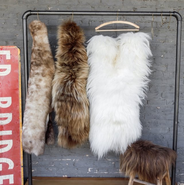 Icelandic Sheepskin Throw Rug - White