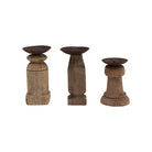 Lumi Hand Carved Candle Holder - Candle Holders - Hello Norden