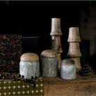 Marble Container with Wood Lid - Kitchen & Dining - Hello Norden