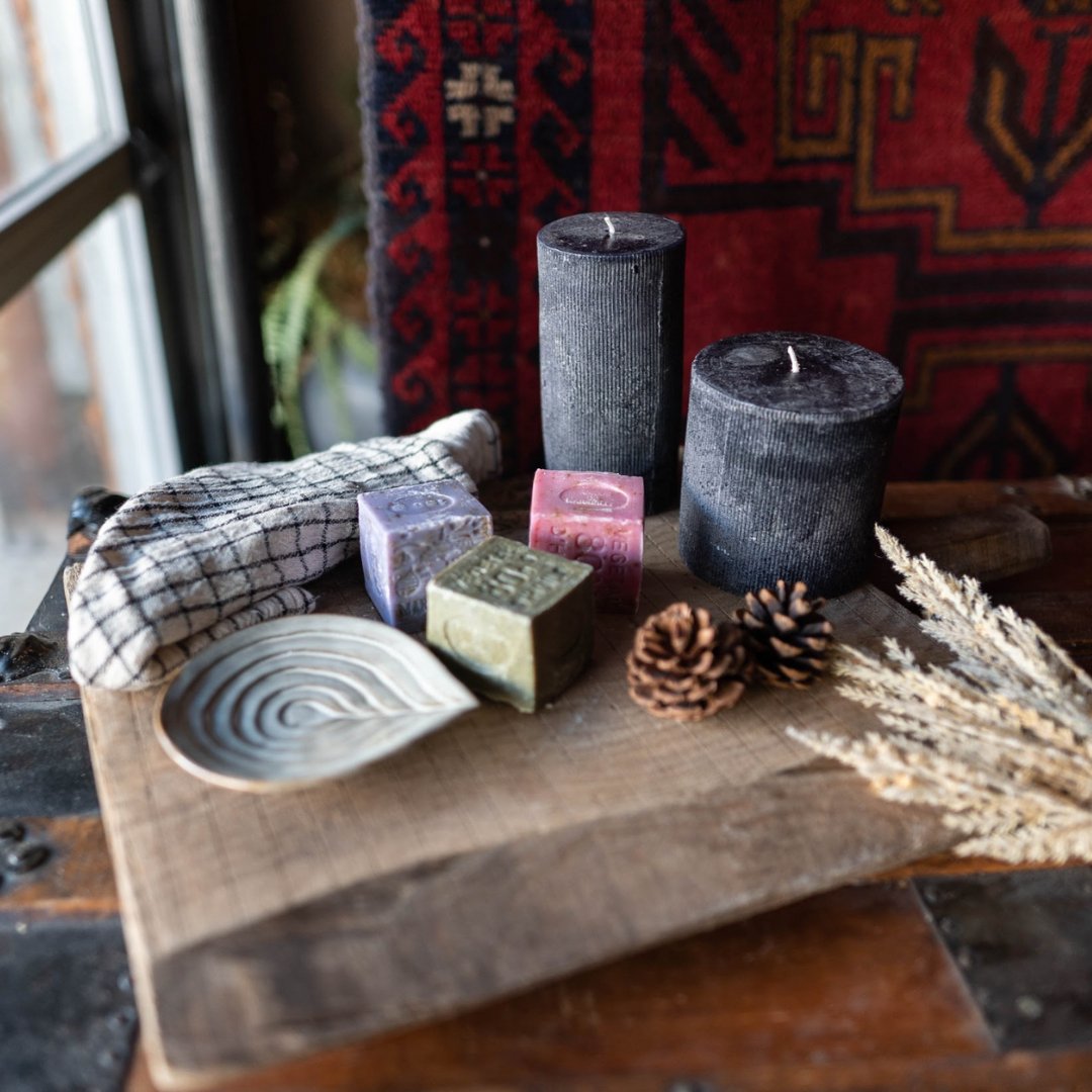 Pleated Pillar Candle - Candles - Hello Norden