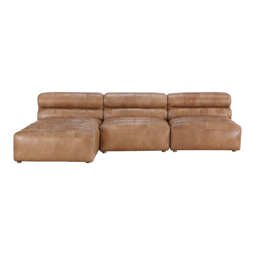 Rainor Leather Sectional - Sectionals - Hello Norden