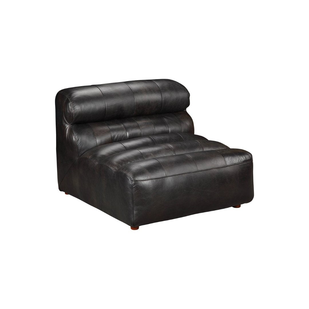 Rainor Leather Slipper Chair - Slipper Chairs - Hello Norden