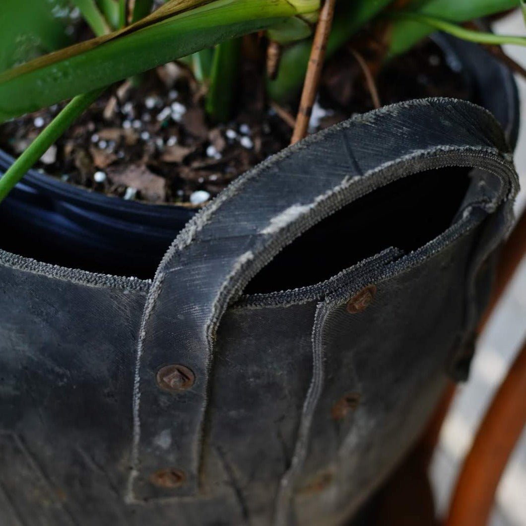Vintage Tire Coal Bucket - Planters & Pots - Hello Norden