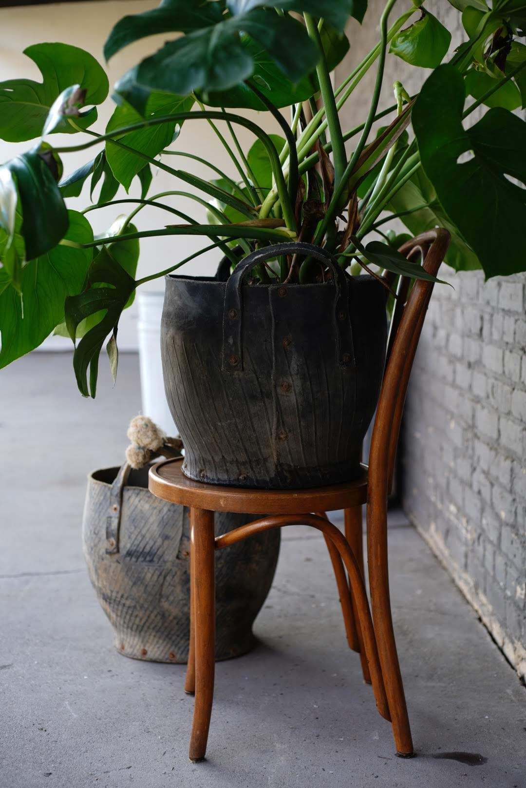 Vintage Tire Coal Bucket - Planters & Pots - Hello Norden