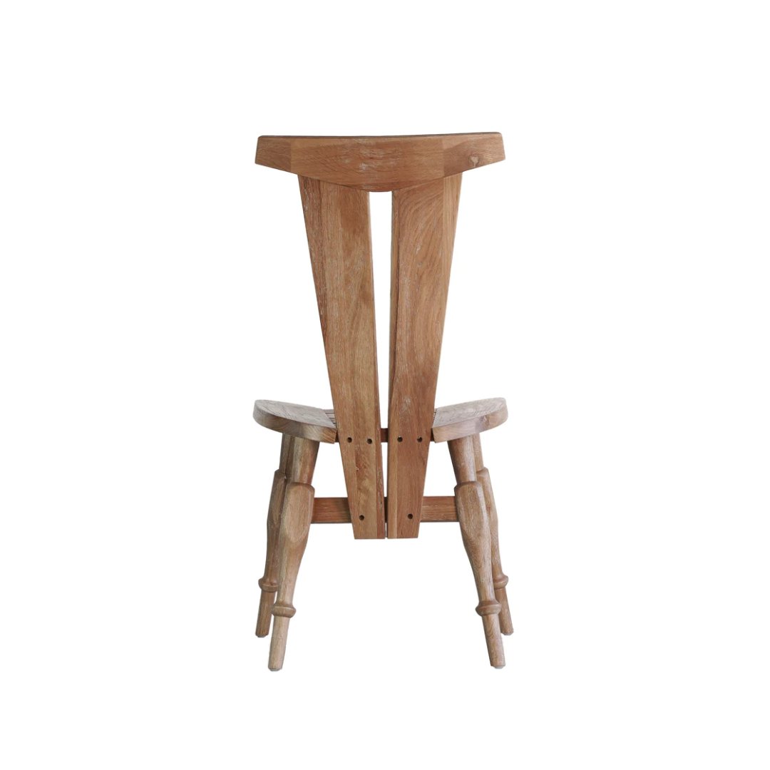 Saffi Rustic Scandinavian dining chair - Dining Chairs - Hello Norden