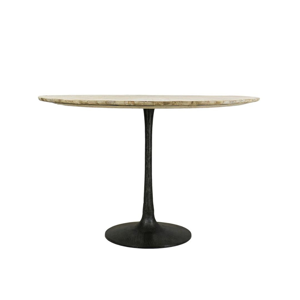 Starburst Round Bleached Wood Dining Table - Tables - Hello Norden