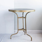 Wilma Black Stone and Brass Table - Side Tables - Hello Norden