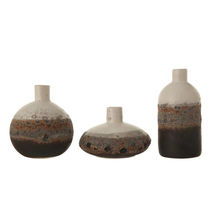 Stoneware Bud Vase - Vases - Hello Norden