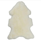 Texel Sheepskin Throw Rug - White - Rugs - Hello Norden