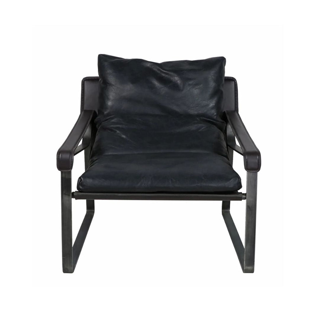Tobias Modern Leather Lounge Chair - Arm Chairs, Recliners & Sleeper Chairs - Hello Norden