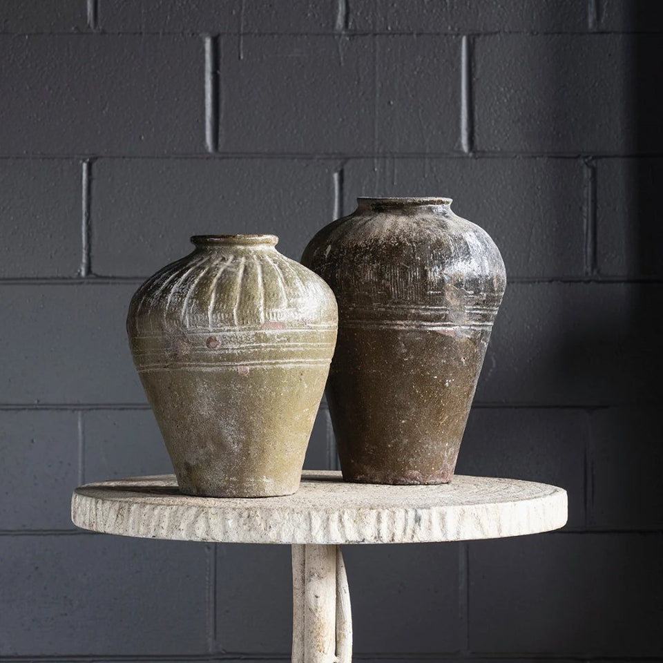 Vintage Clay Vase