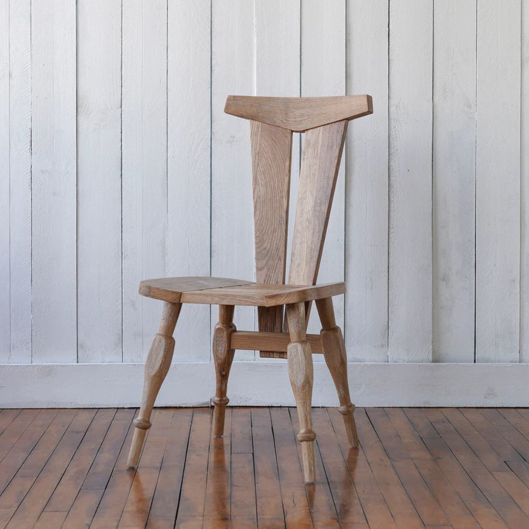 Saffi Rustic Scandinavian Dining Chair - Dining Chairs - Hello Norden