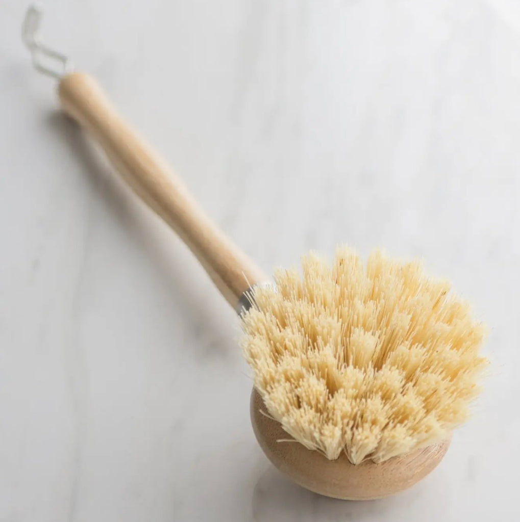 Wooden Dish Brush with Replaceable Head - Cleaning Brushes - Hello Norden